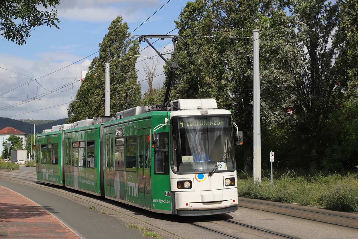 Jena, Adtranz GT6M-ZR Nr 617 Jena, Adtranz GT6M-ZR Nr 617