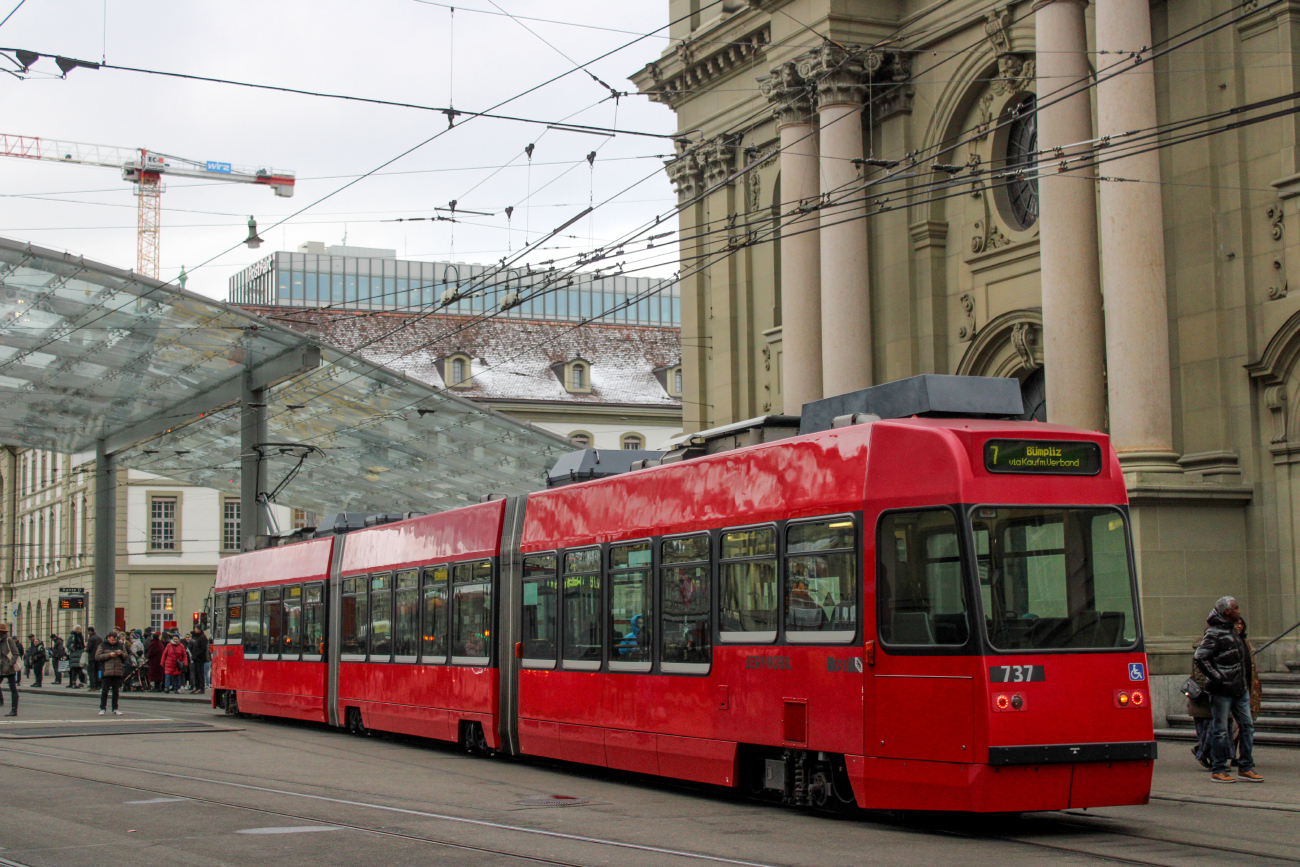 Берн, ACMV/ABB/Duewag Be 4/8 № 737