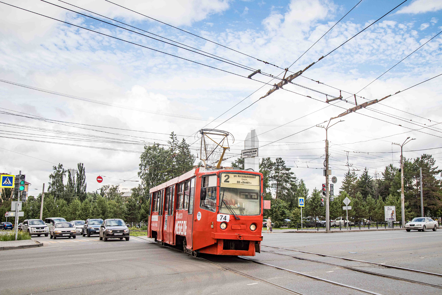 Омск, 71-608КМ № 74