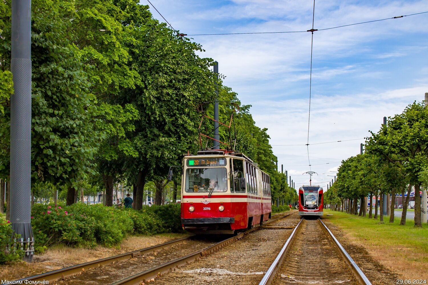 Санкт-Петербург, ЛВС-86К № 3096