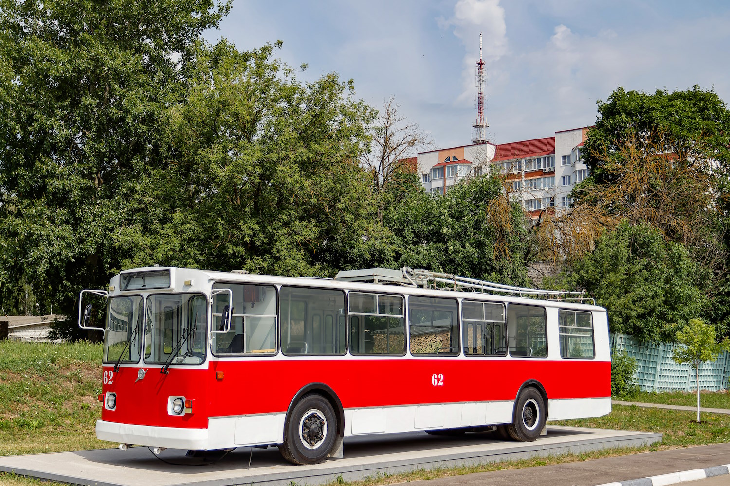 Тверь, ЗиУ-682В-012 [В0А] № 62; Тверь — Памятники городскому электротранспорту