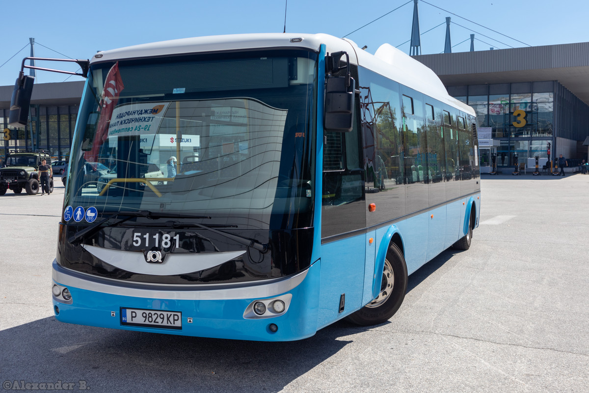 Plovdiv, SOR EBN 9.5 č. 51181; Plovdiv — International Exhibition — 2022