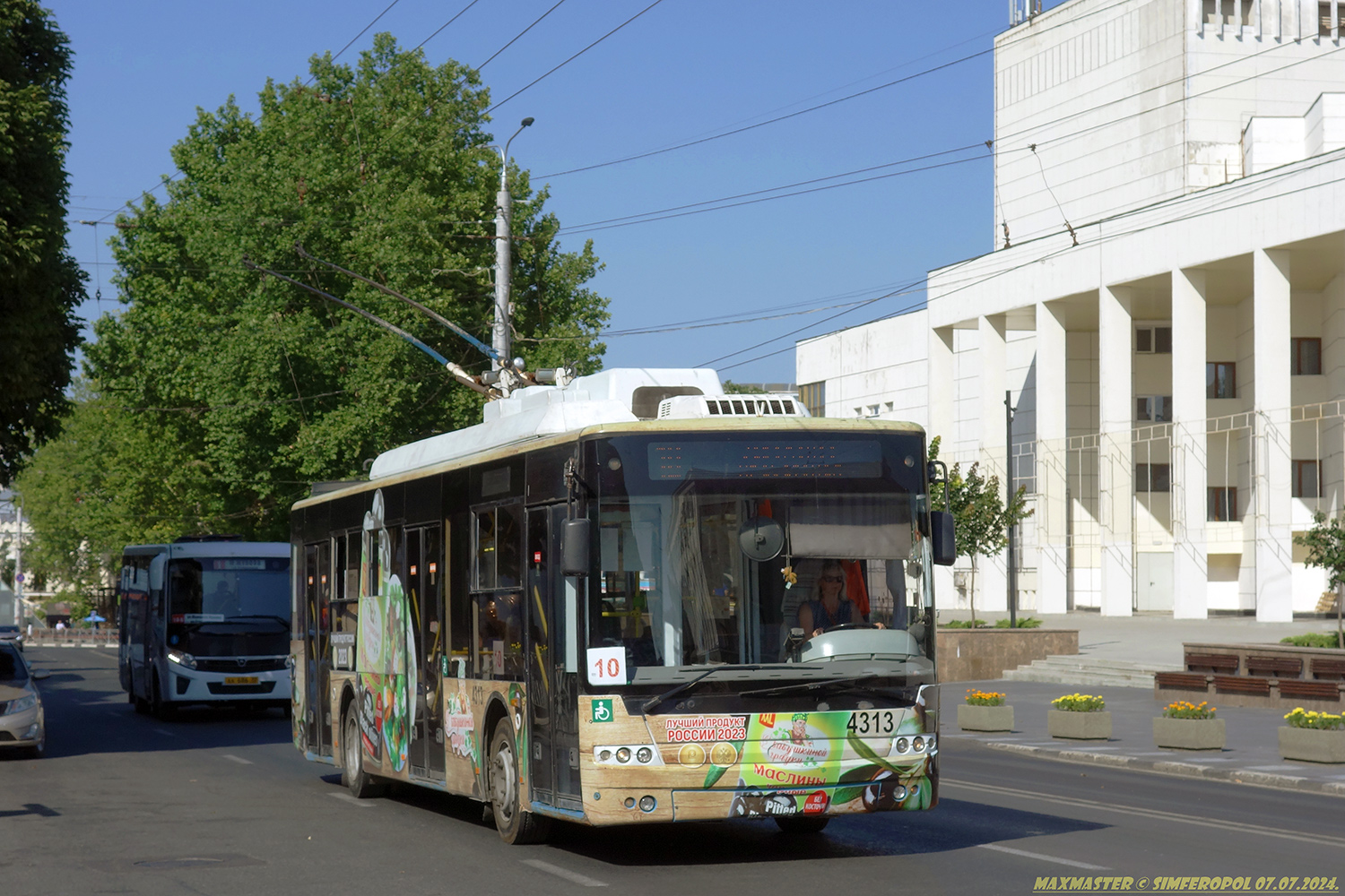 Крымский троллейбус, Богдан Т70110 № 4313