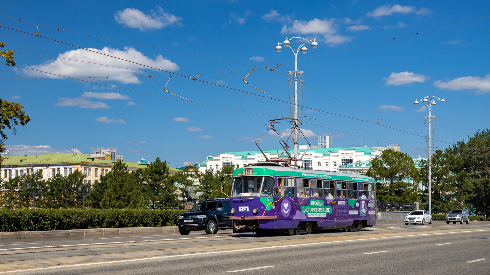 Jekaterinburg, Tatra T3SU (2-door) № 483