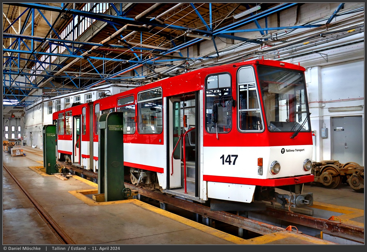 Tallinn, Tatra KT4D č. 147