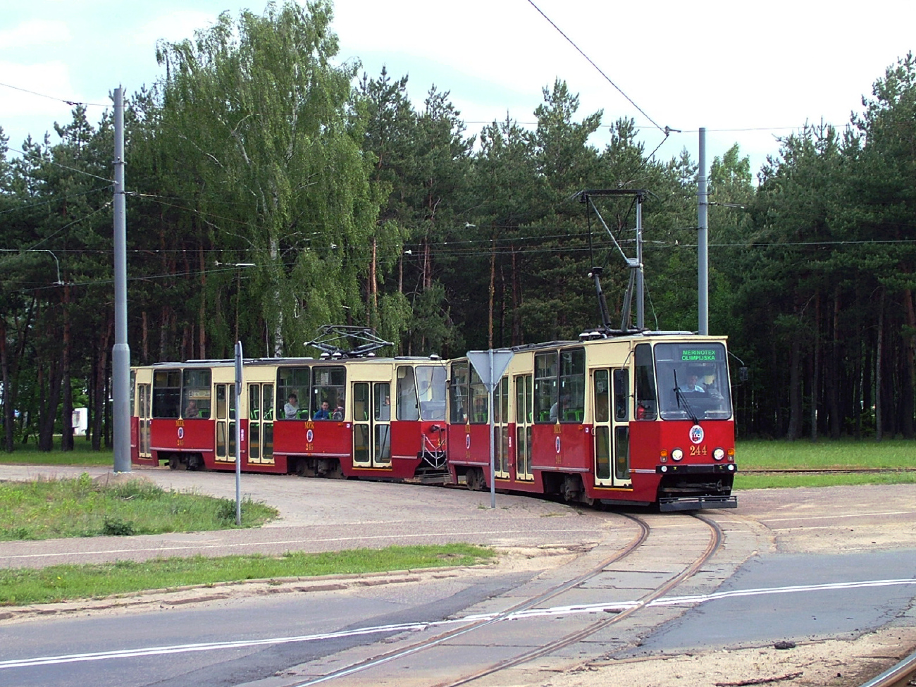 Торунь, Konstal 805Na № 244