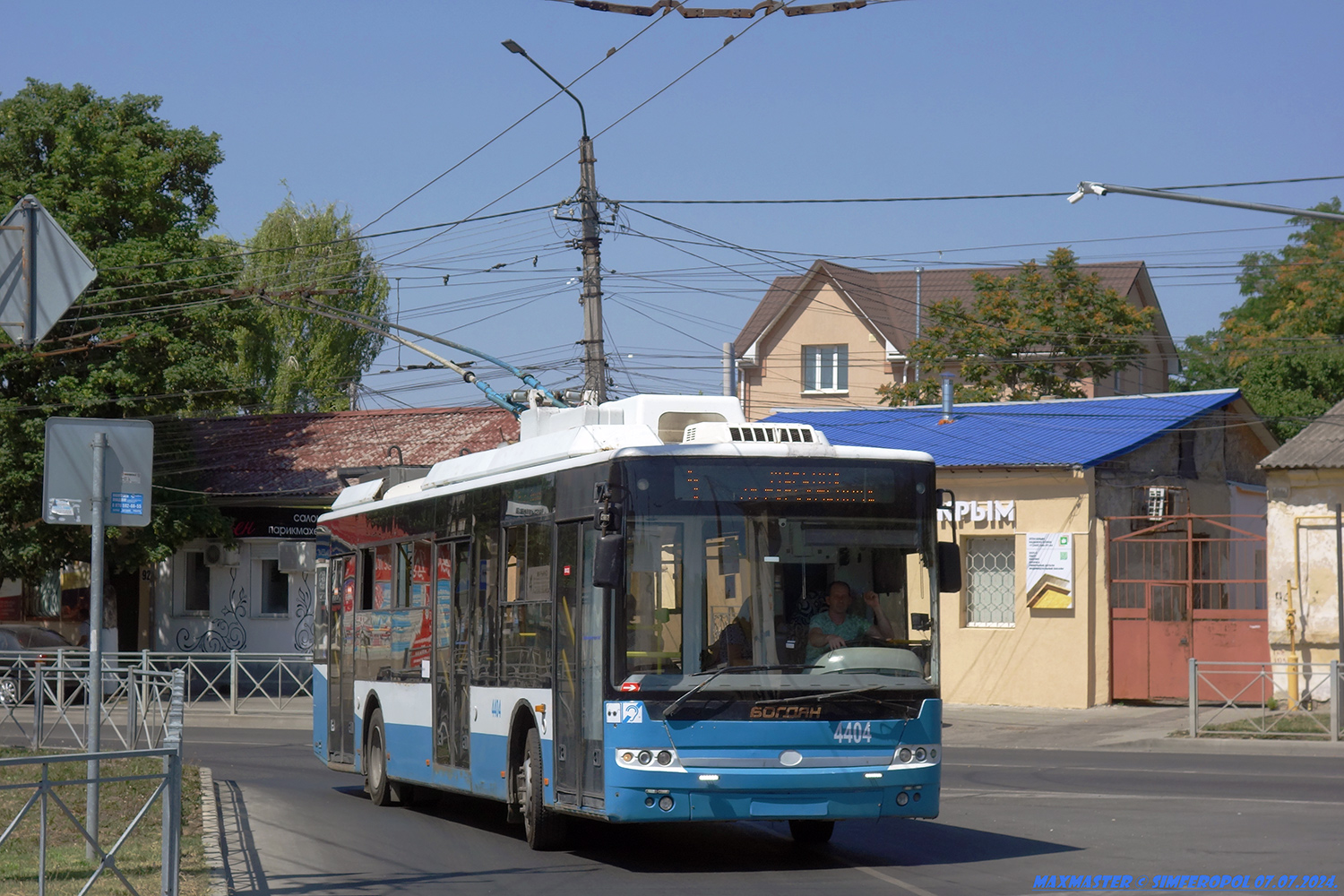 Крымский троллейбус, Богдан Т70115 № 4404