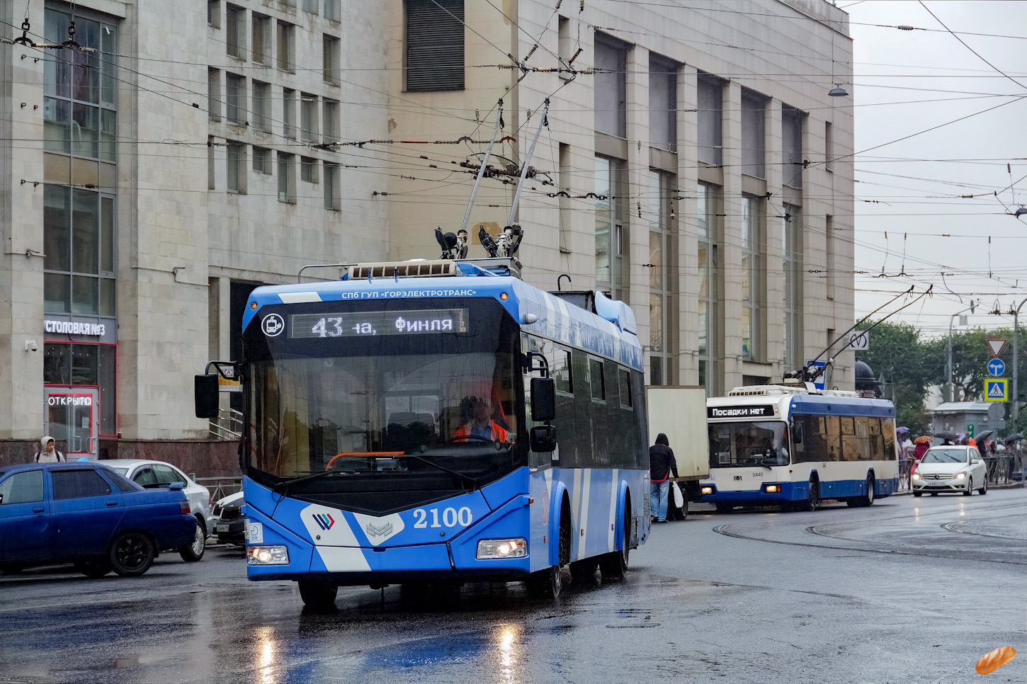 Санкт-Петербург, БКМ 32100D № 2100