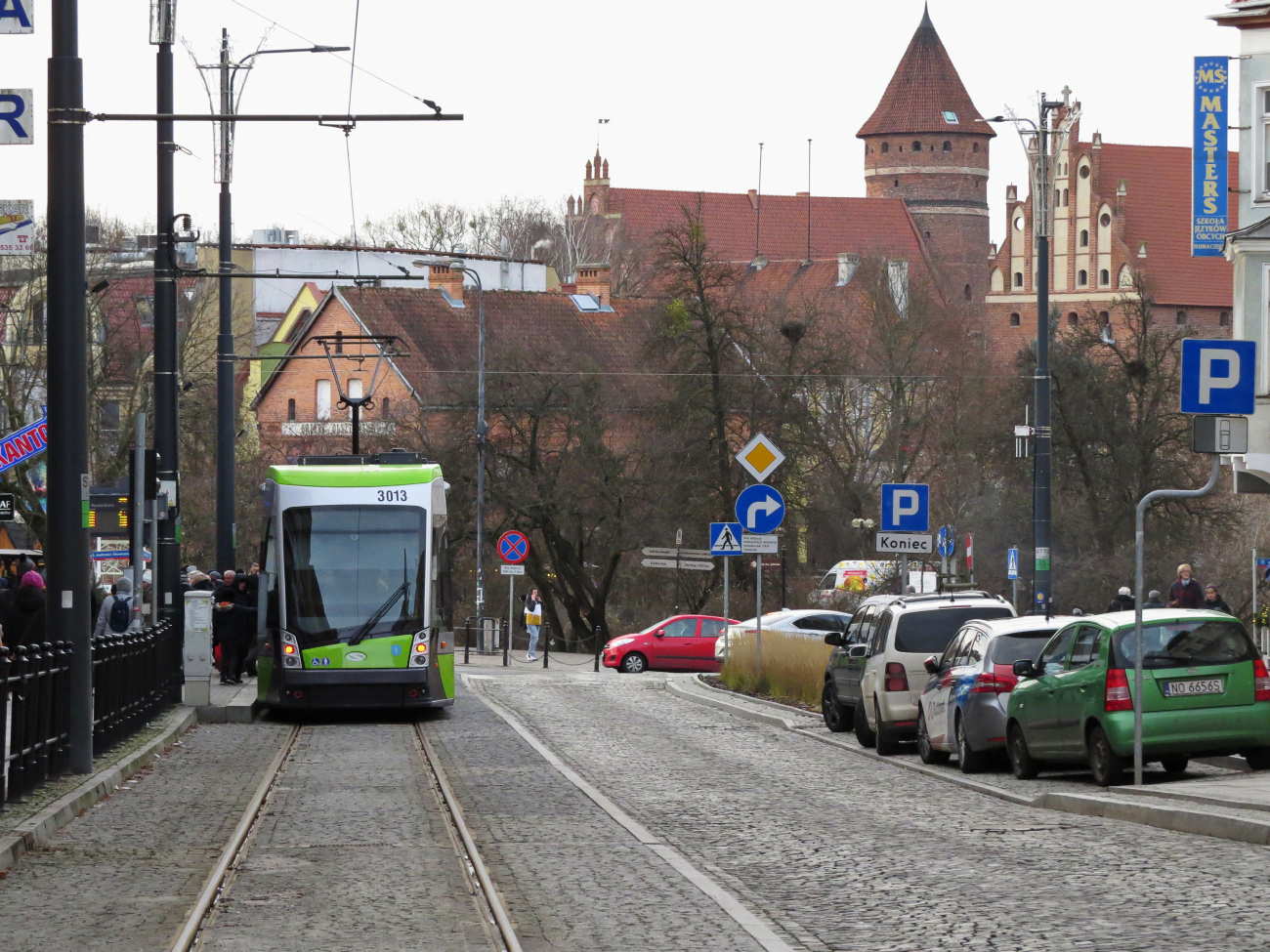 Ольштын, Solaris Tramino S111o № 3013; Ольштын — Трамвайные линии и инфраструктура