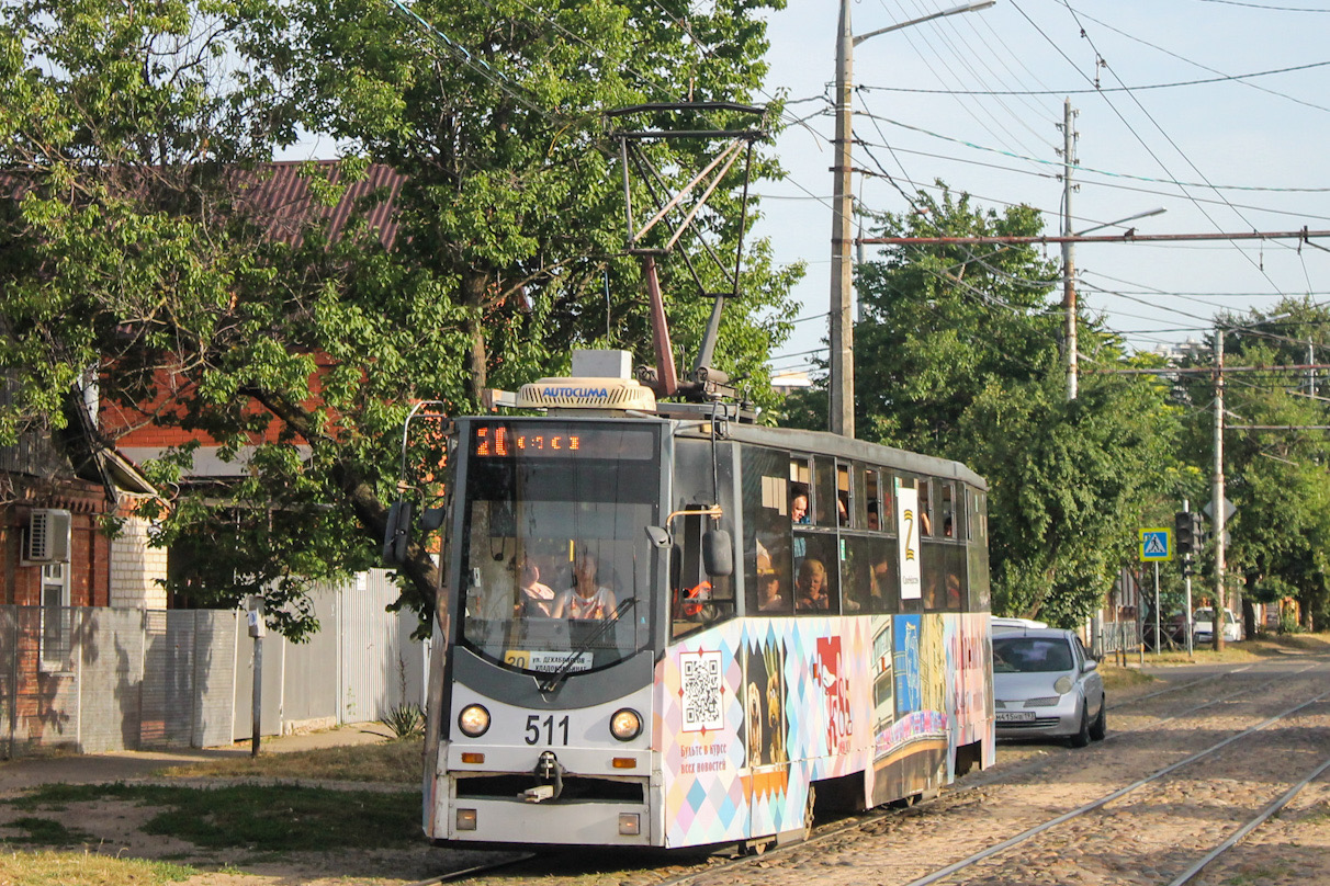 Krasnodar, 71-605ТН (КТМ-5М3Р8) Br. 511