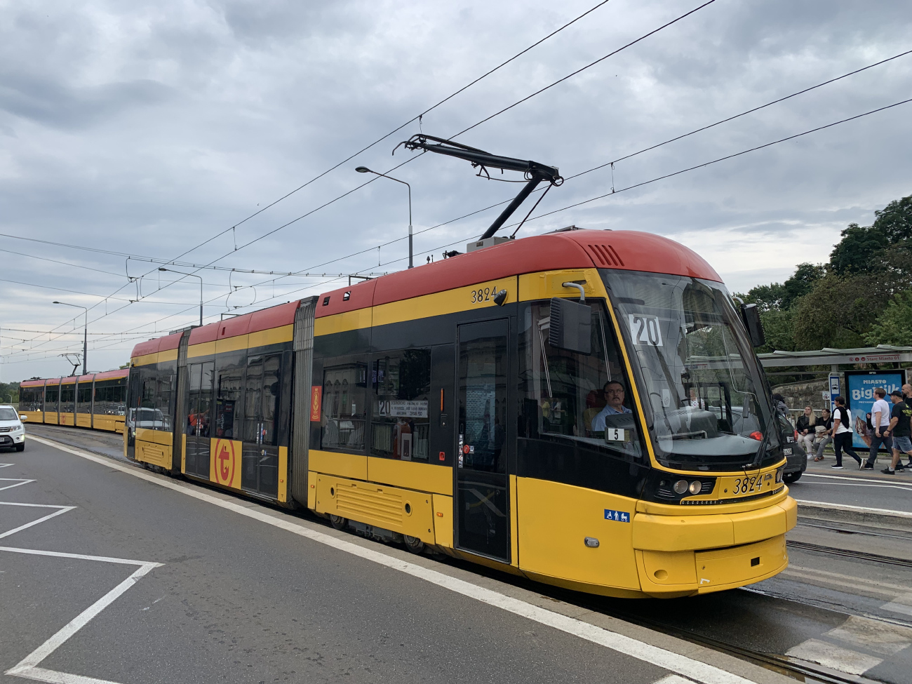 Varšava, PESA Jazz 134N № 3824