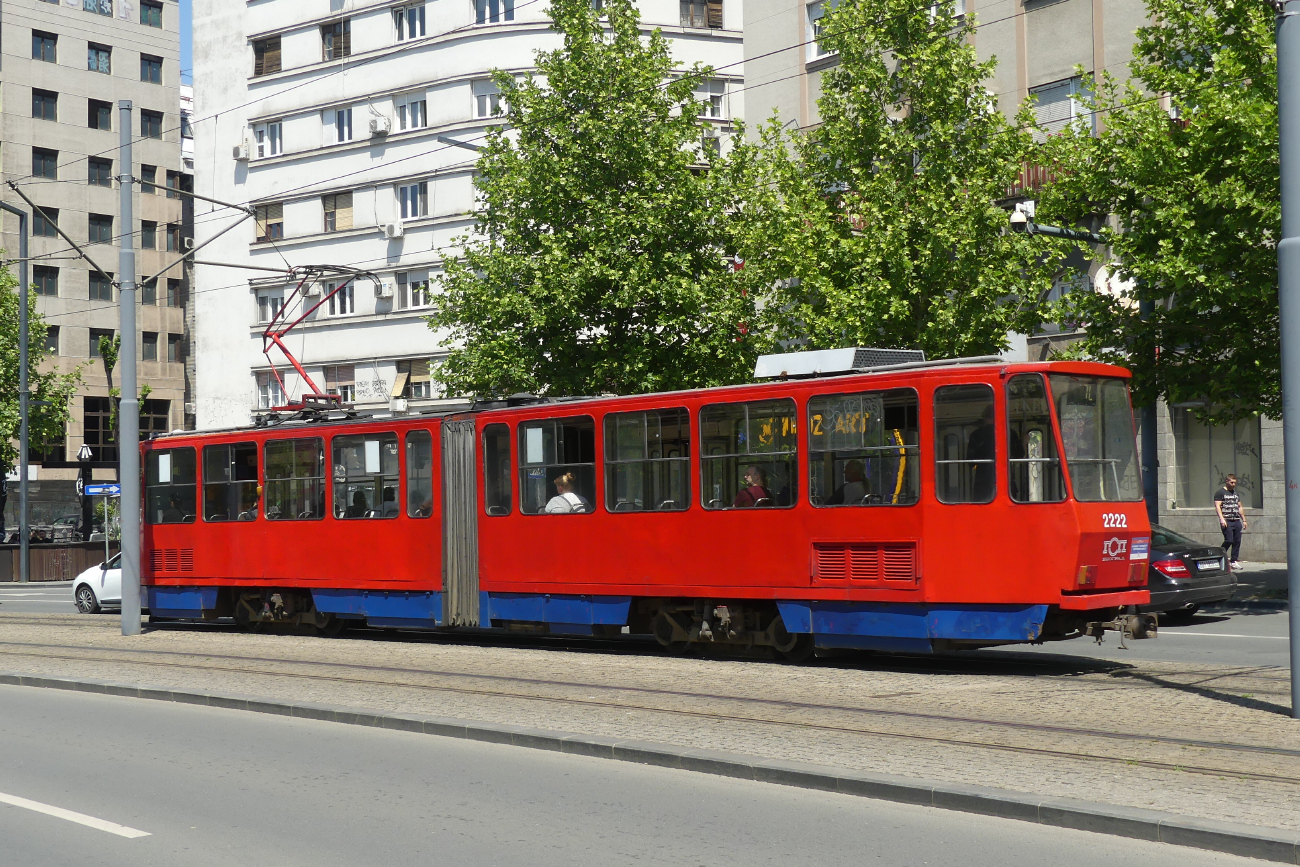 Белград, Tatra KT4YU № 2222