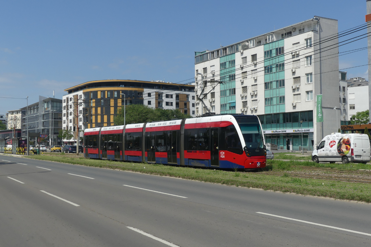 Белград, CAF Urbos 3 № 81524 (1524)