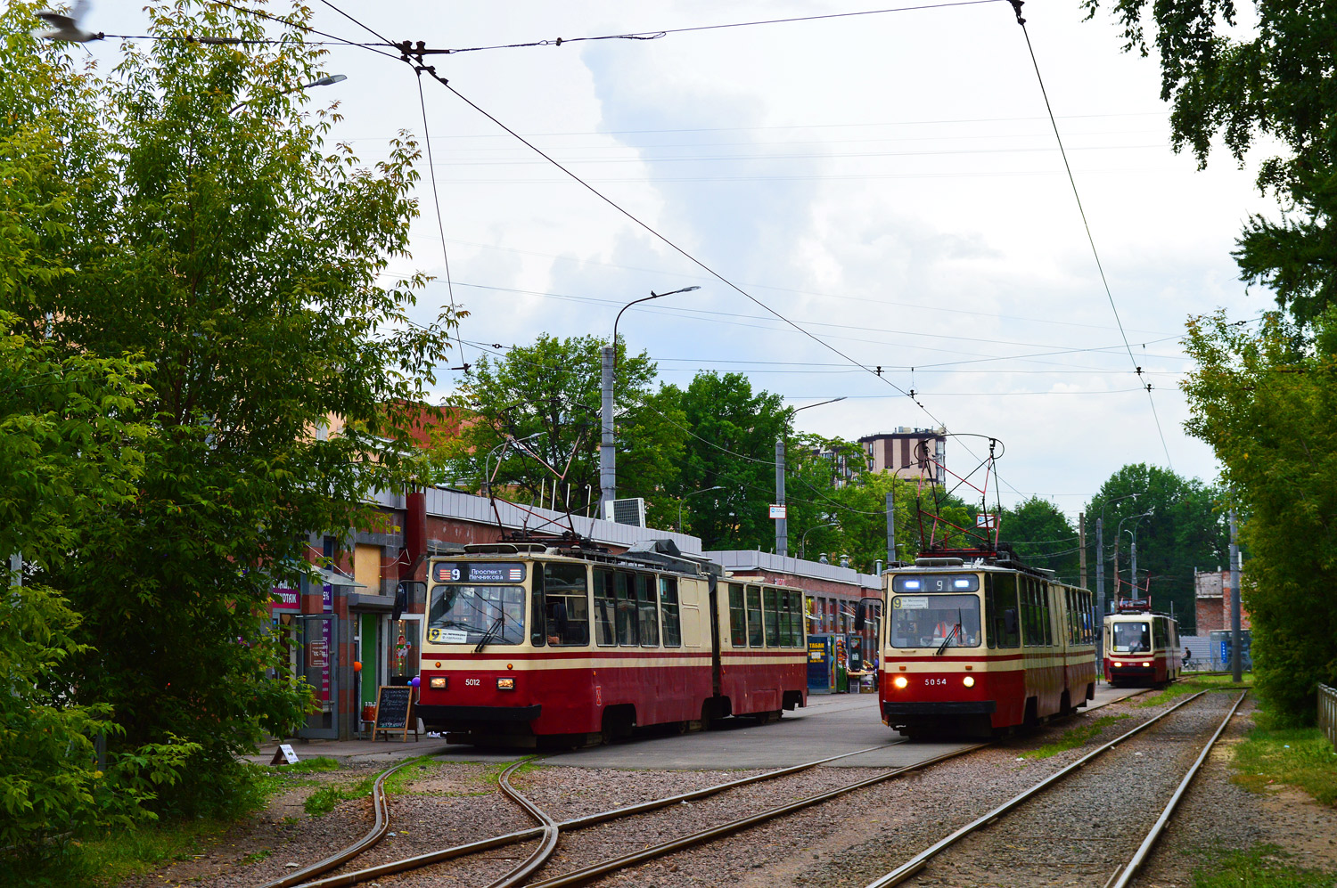 Санкт-Петербург, ЛВС-86К № 5012; Санкт-Петербург, ЛВС-86К № 5054