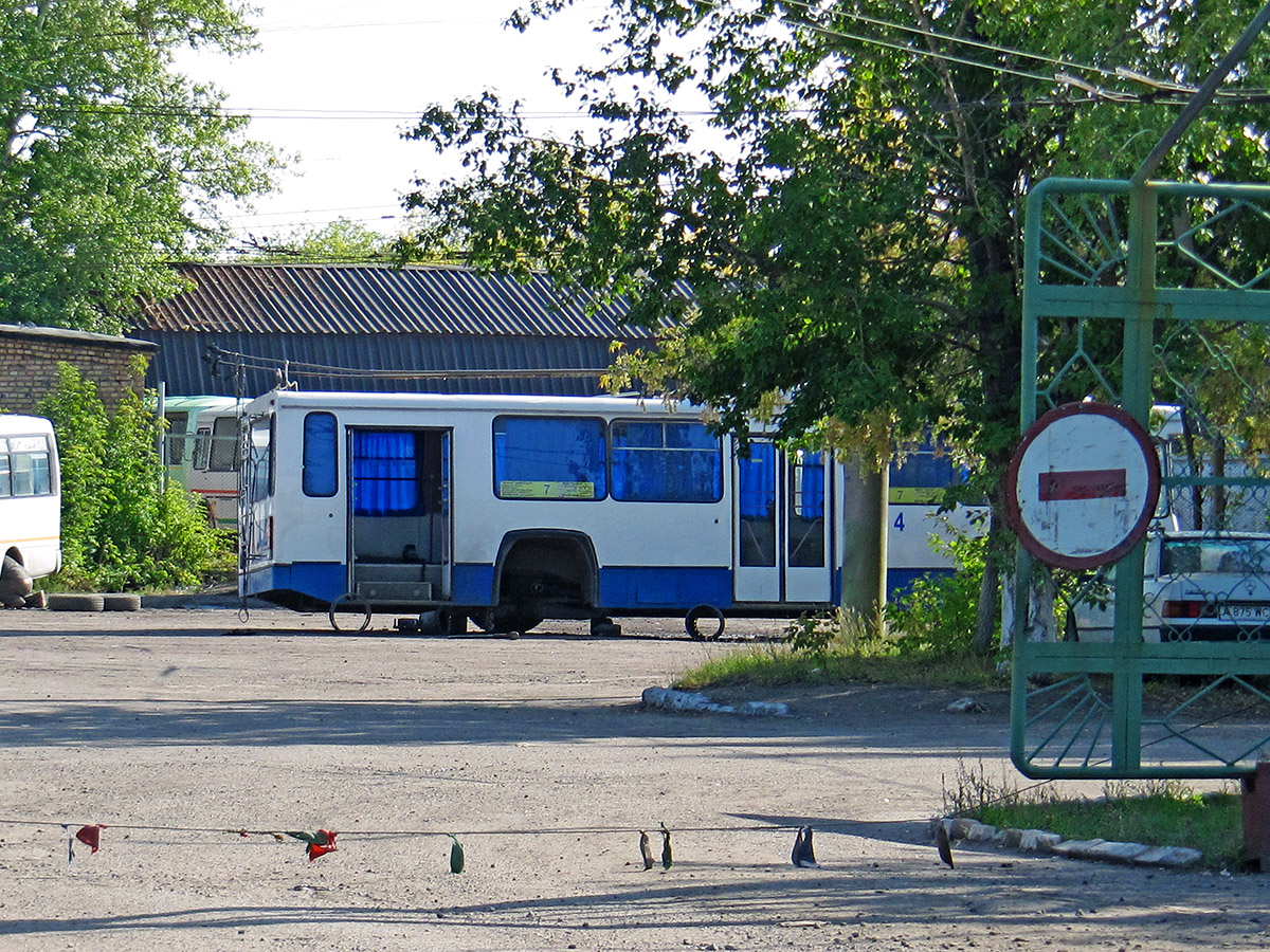 Karaganda, BTZ-5276-04 # 4; Karaganda — Miscellaneous photos; Karaganda — Trolleybus Depot