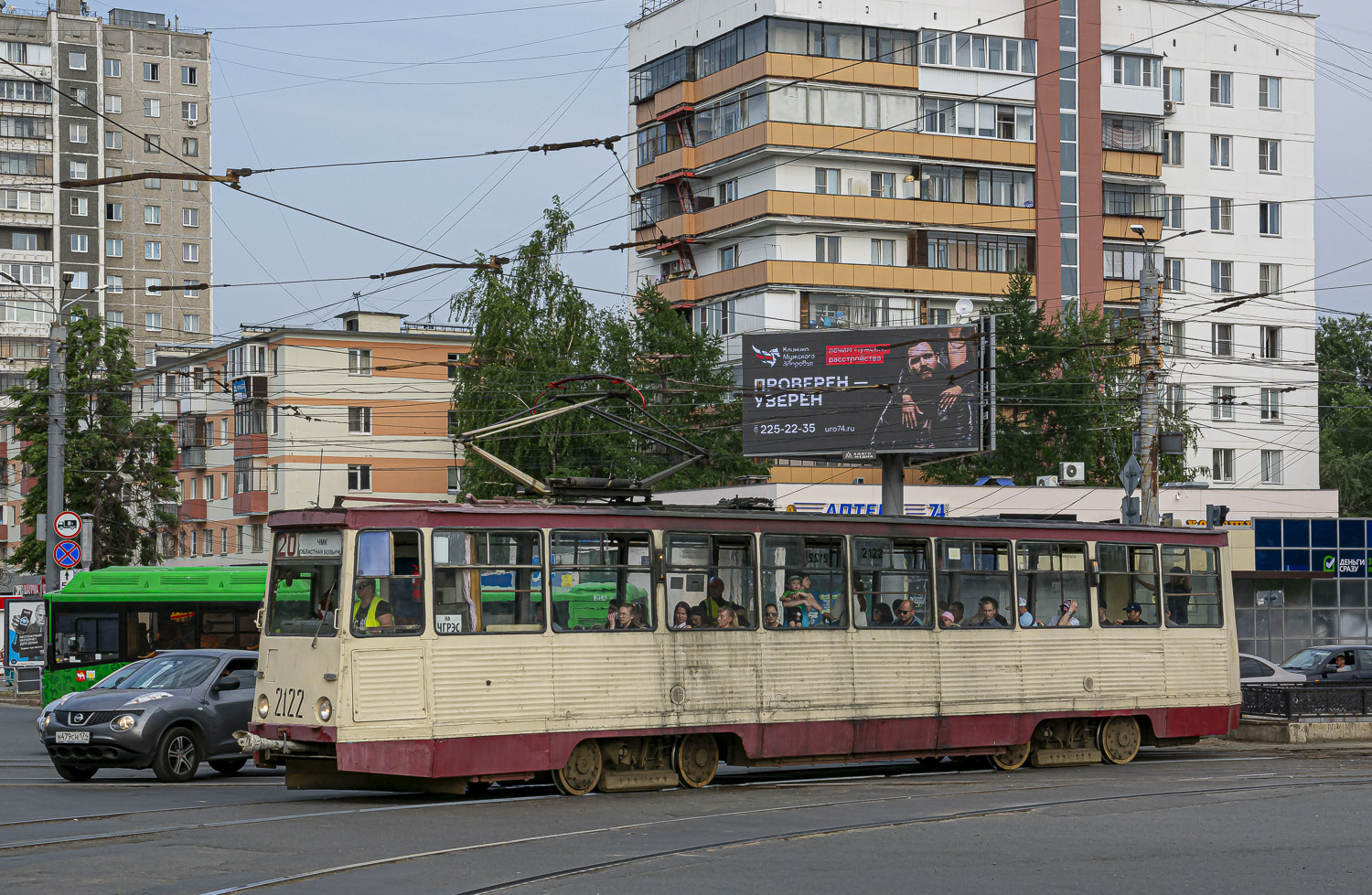 Челябинск, 71-605 (КТМ-5М3) № 2122