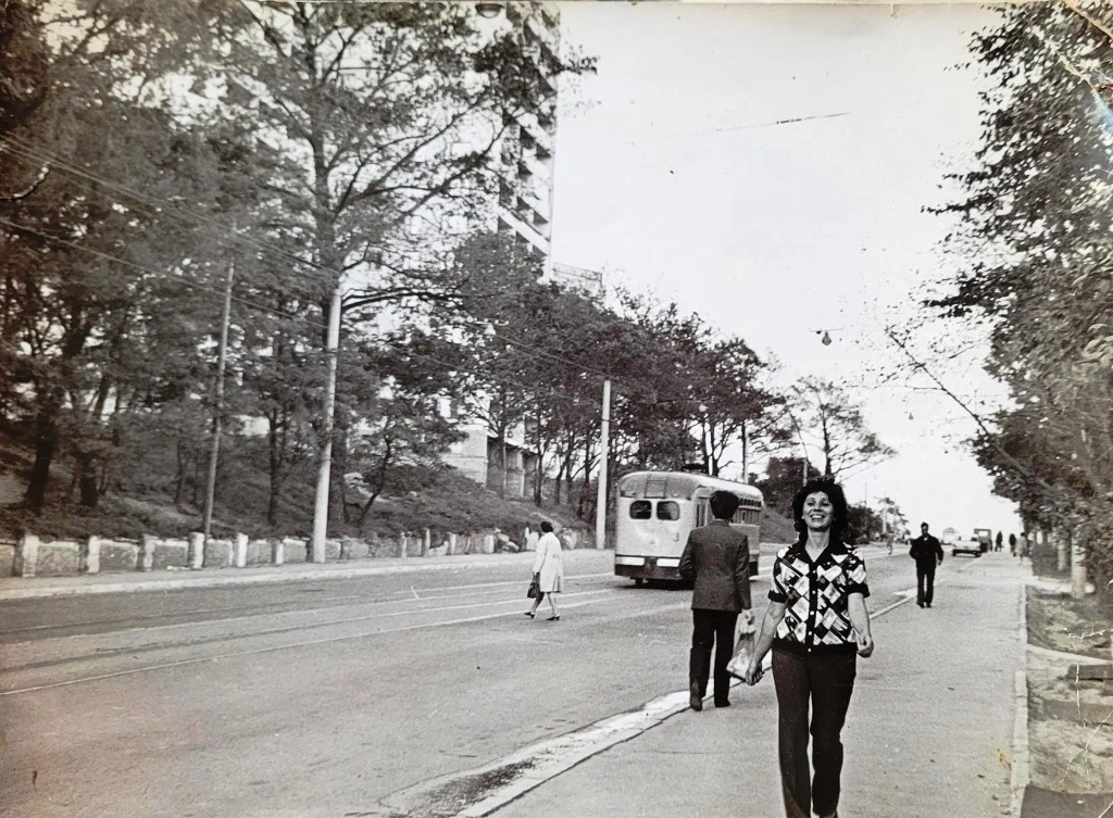 Wladiwostok, MTV-82 Nr. 3; Wladiwostok — Historic Photos — Tramway (1971-1990)