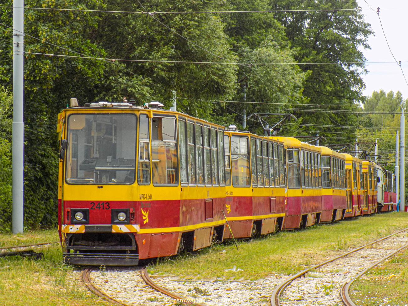 Łódź, Konstal 805Na № 2413