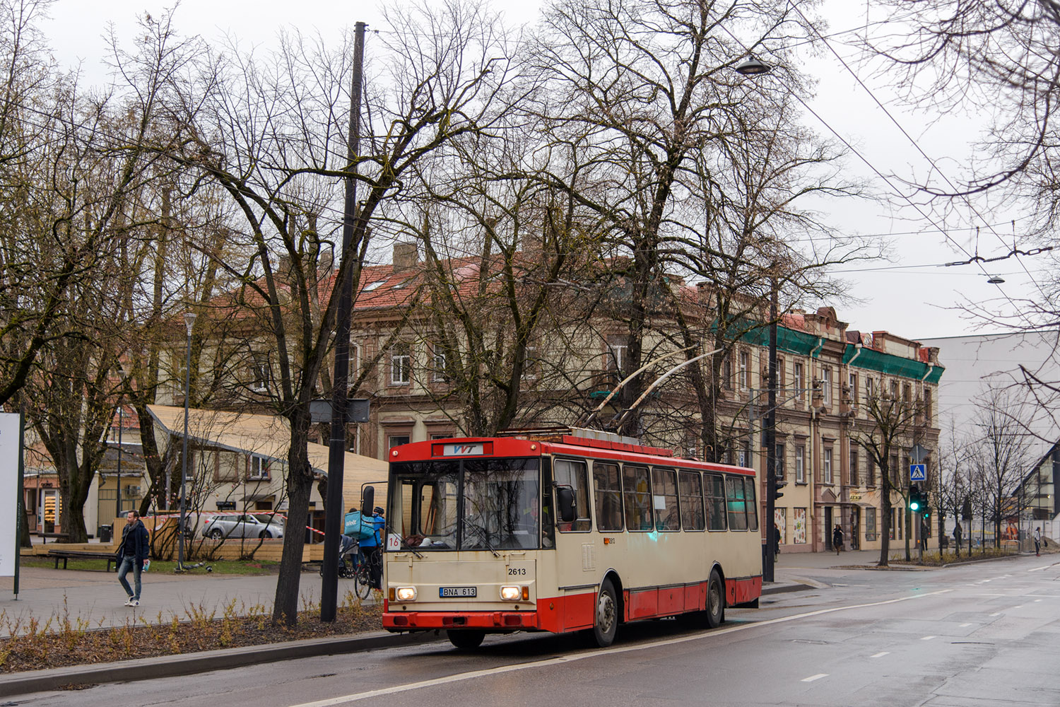 Вильнюс, Škoda 14Tr13/6 № 2613; Вильнюс — Проишествия, ДТП, поломки