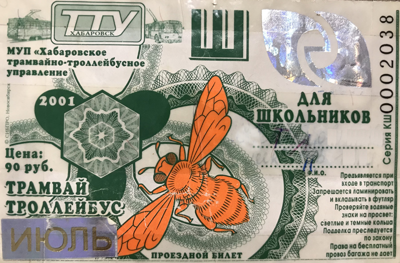 Хабаровск — Проездные документы
