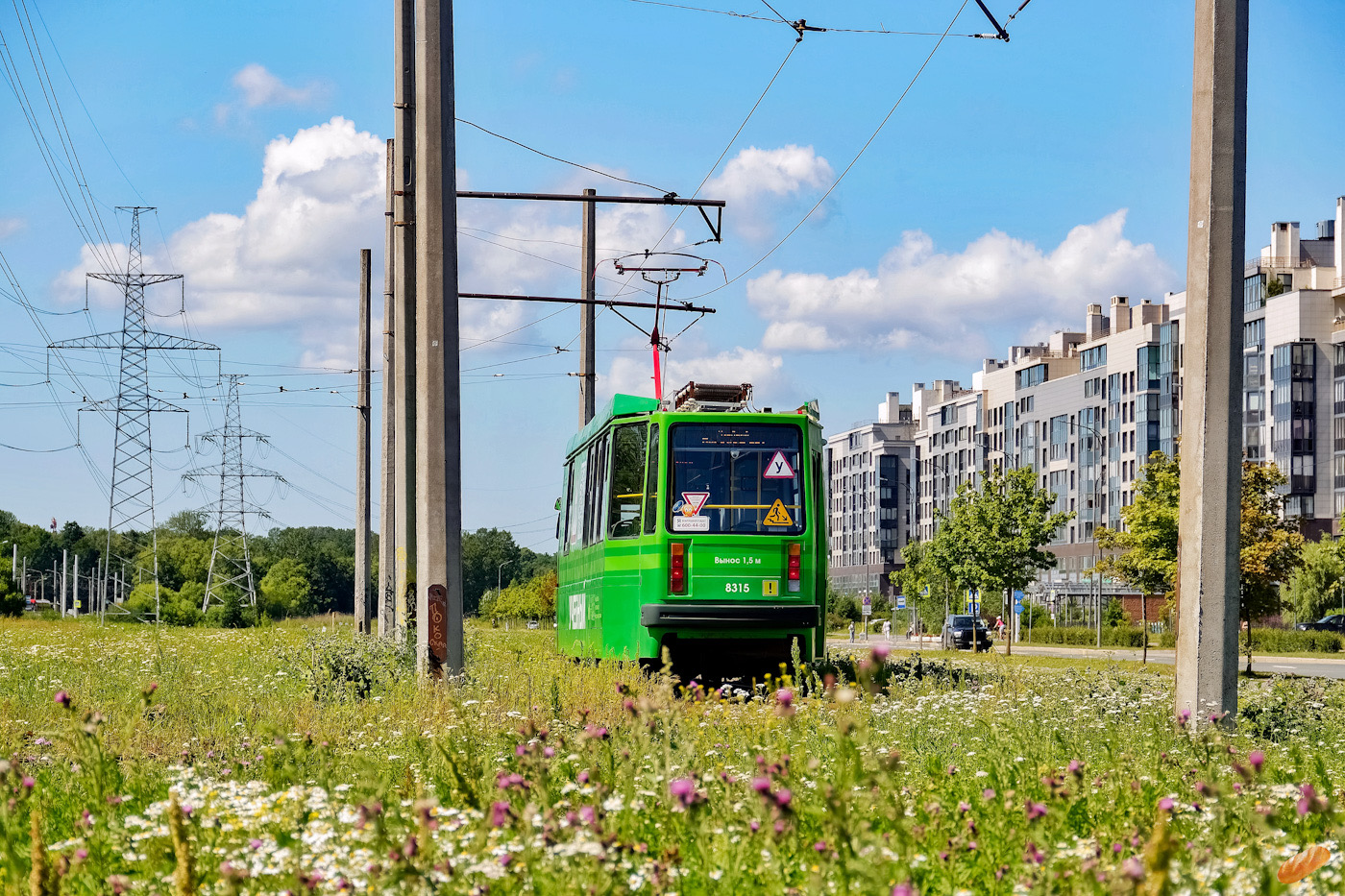 Санкт-Петербург, ПС39А1 № 8315; Санкт-Петербург — Конечные станции и разворотные кольца
