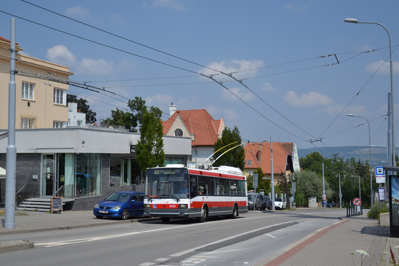 Брно, Škoda 21Tr № 3028