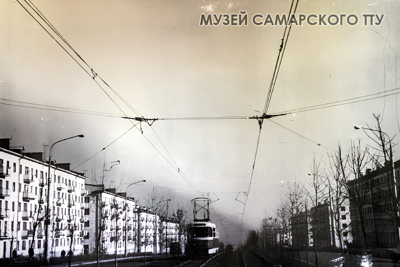 Самара — Исторические фотографии — Трамвай и Троллейбус (1942-1991); Самара — Трамвайные линии