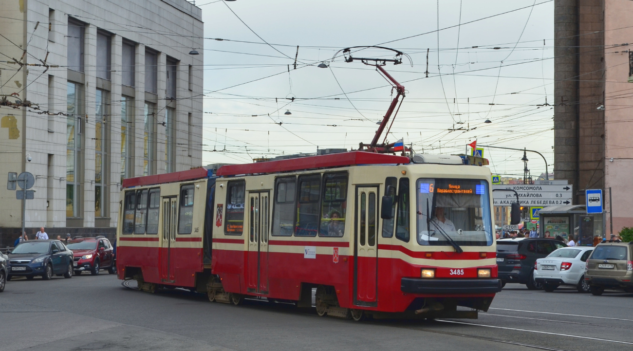 Санкт-Петербург, ЛВС-86М2 № 3485