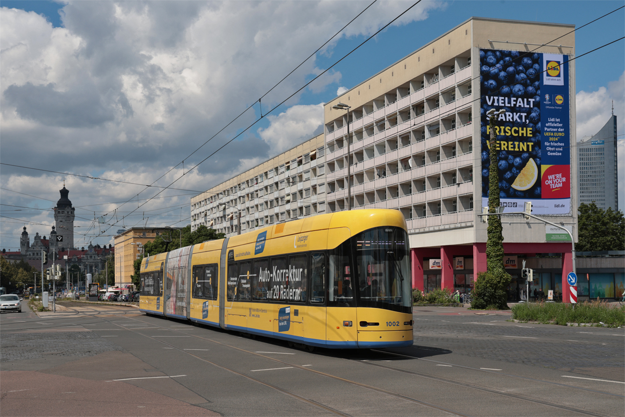 Лейпциг, Solaris Tramino Leipzig (NGT10) № 1002