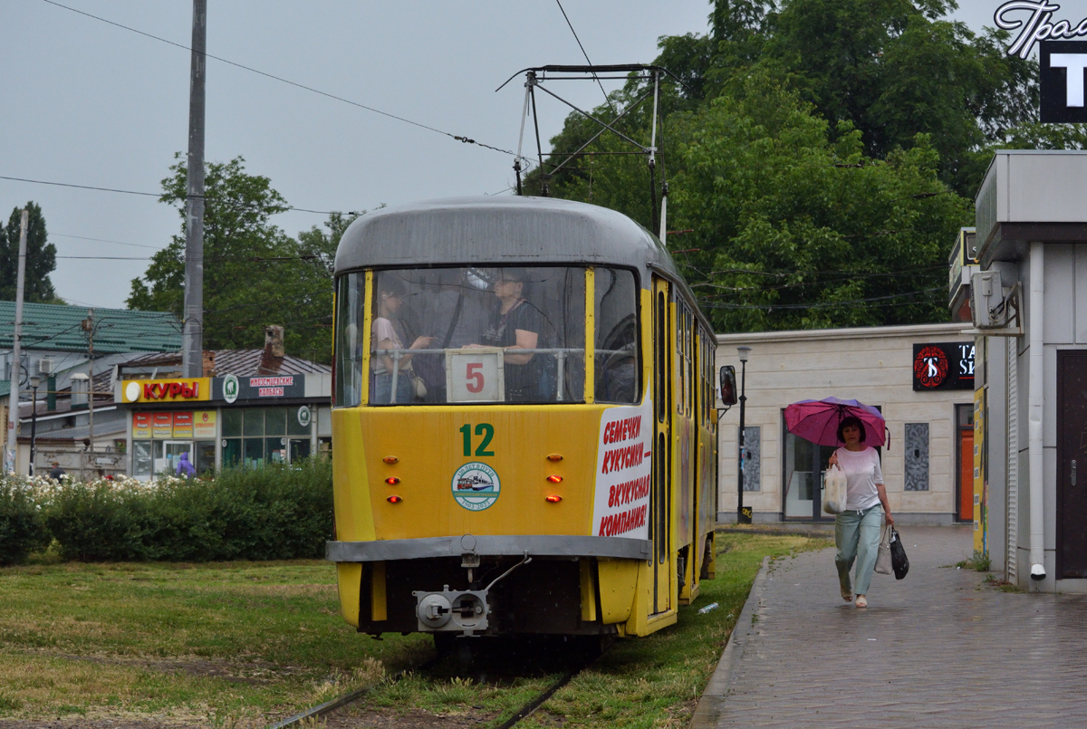 Пятигорск, Tatra T4D № 12
