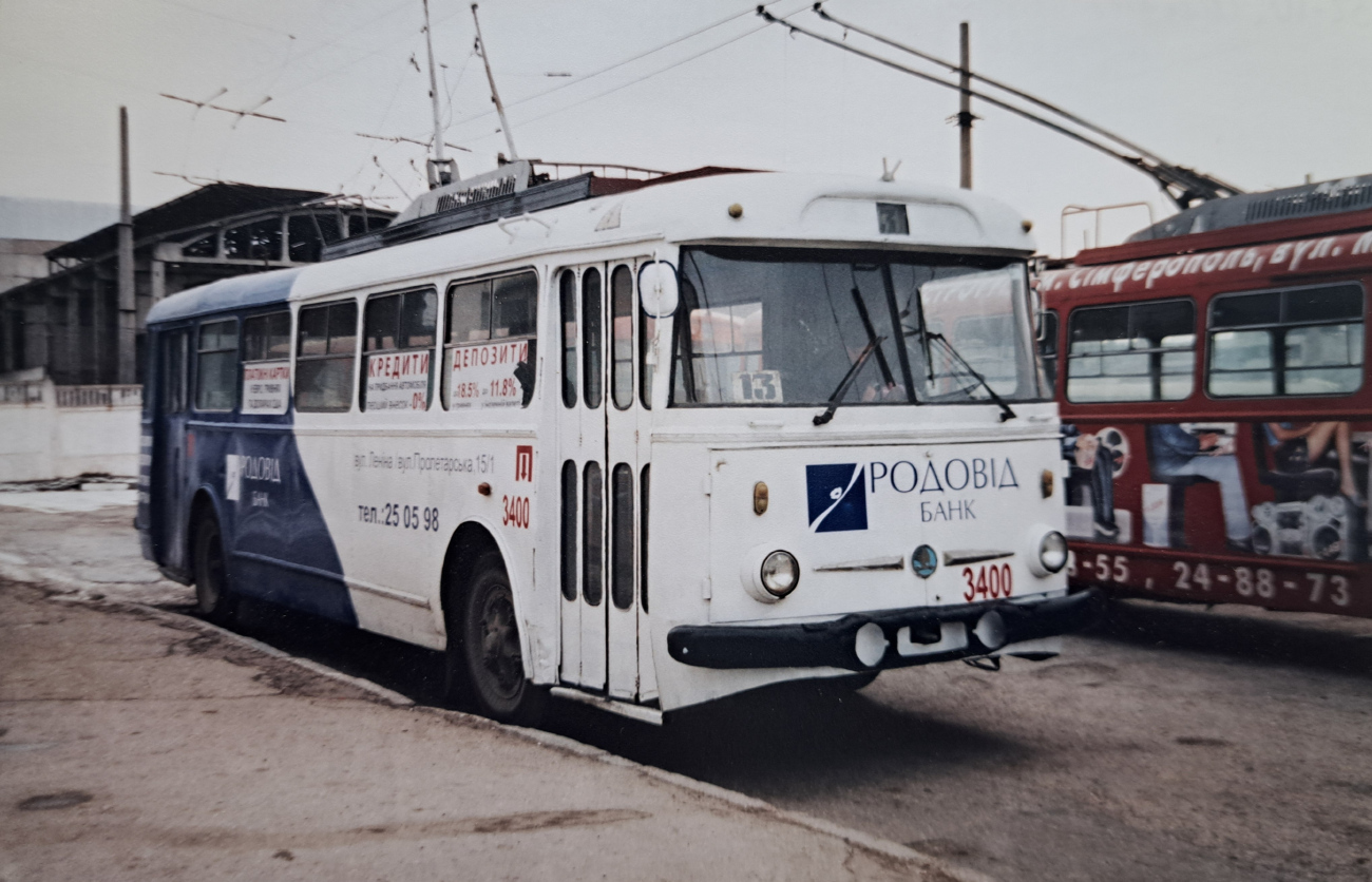Крымский троллейбус, Škoda 9Tr17 № 3400