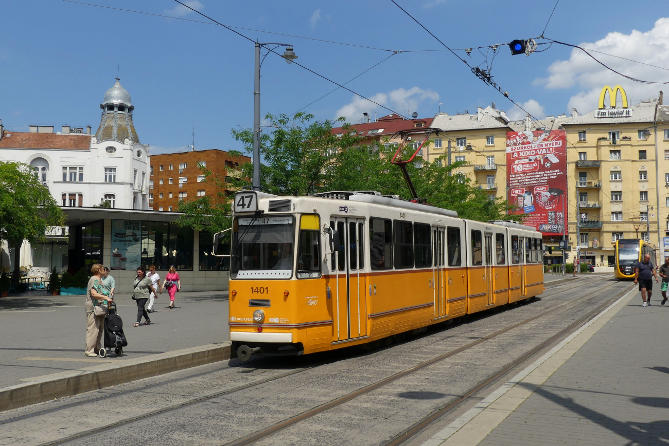 Будапешт, Ganz CSMG2 № 1401