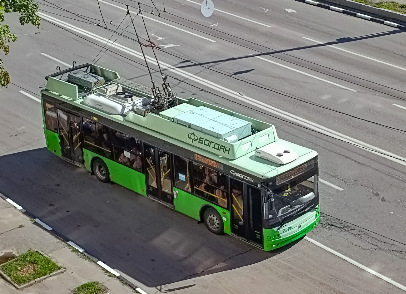 Харьков, Богдан Т70117 № 3606