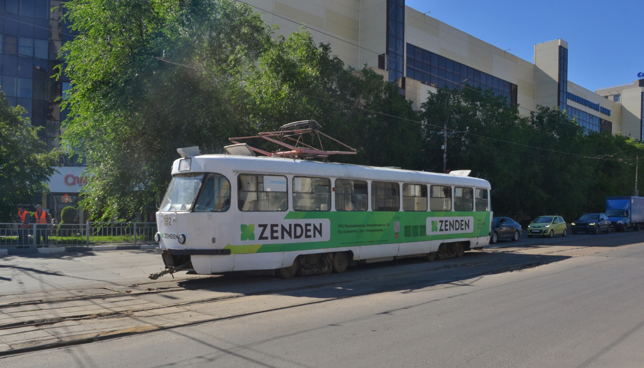 Ульяновск, Tatra T3SU № 1182