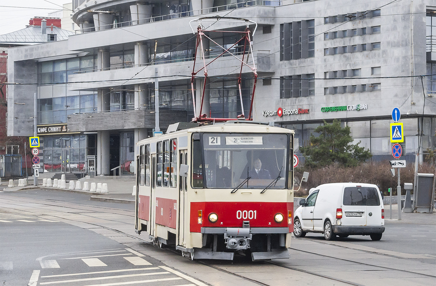 Москва, Tatra T6B5SU № 0001; Москва — Празднование 125-летия Московского трамвая (репетиции парада 29.03.2024 и 03.04.2024, парад и выставка трамваев 06.04.2024)
