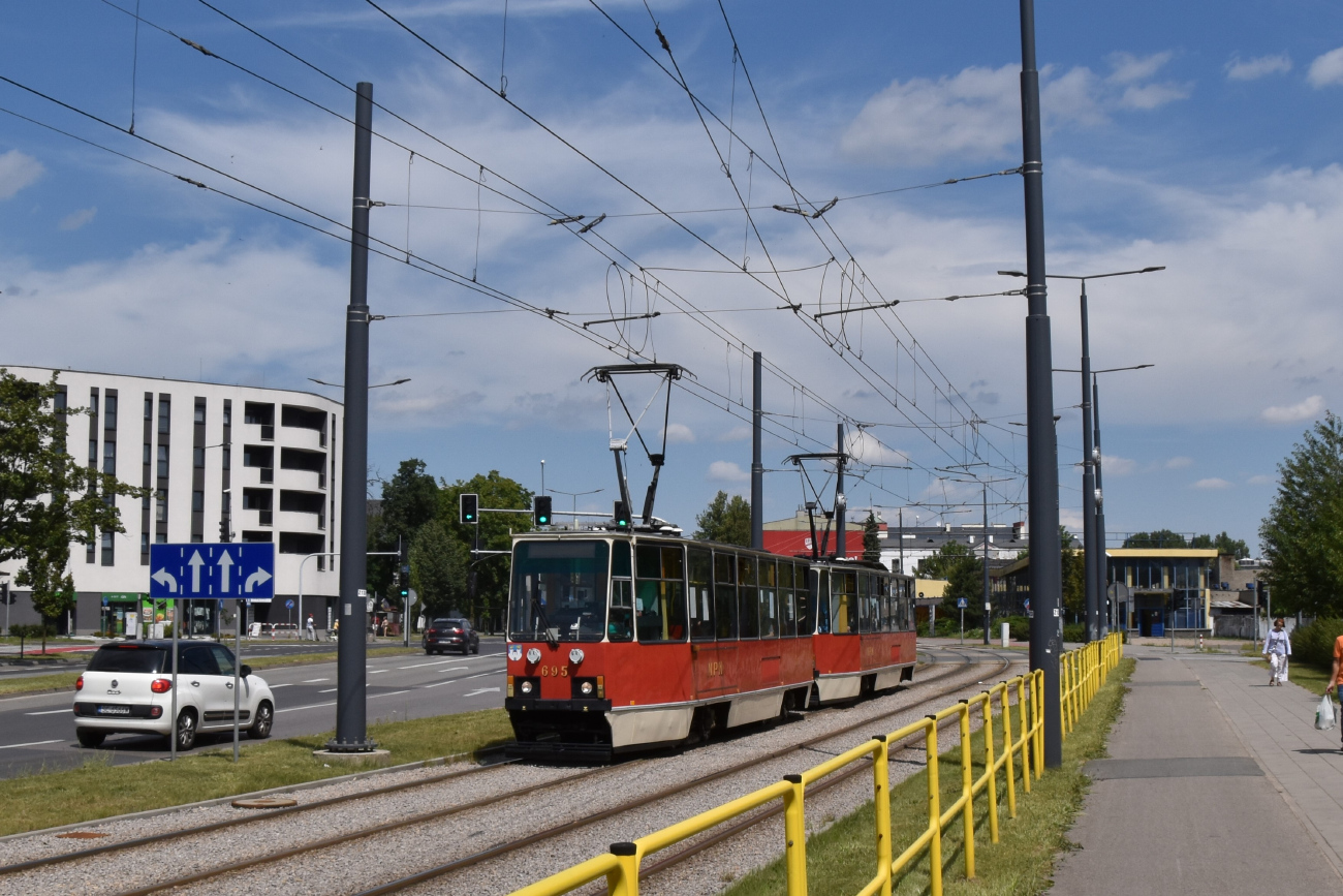 Ченстохова, Konstal 105Na № 695