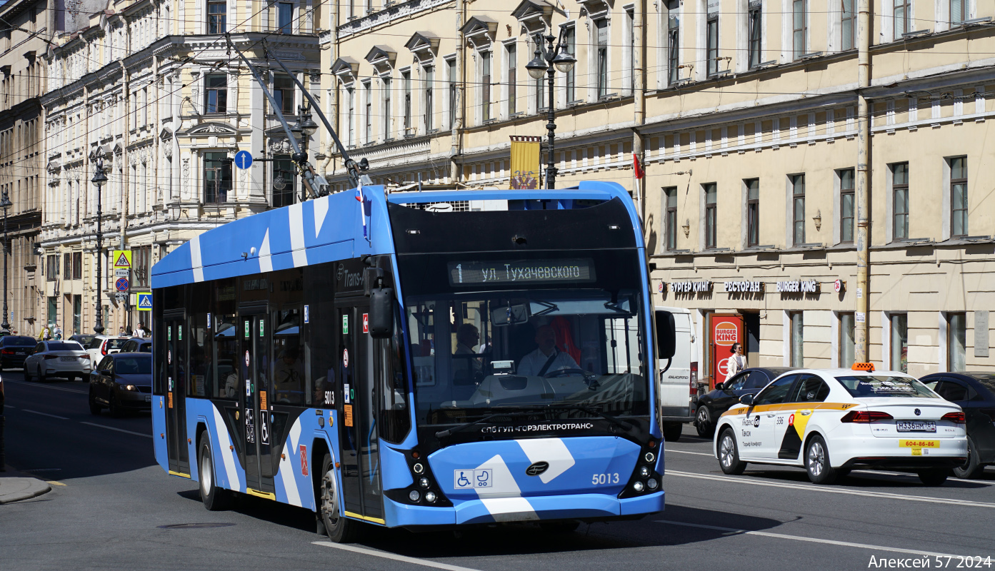 Санкт-Петербург, ВМЗ-5298.01 «Авангард» № 5013