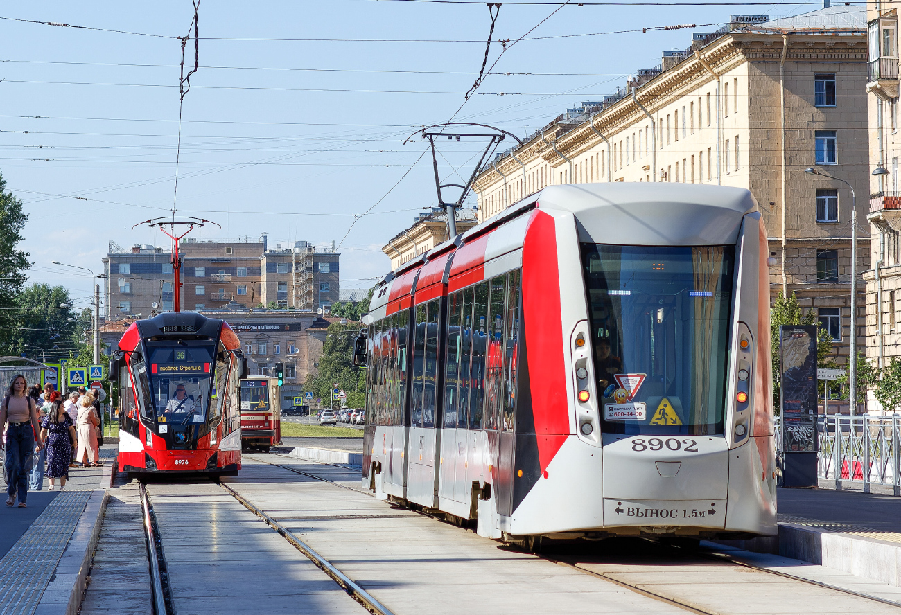 Санкт-Петербург, 71-801 (Alstom Citadis 301 CIS) № 8902