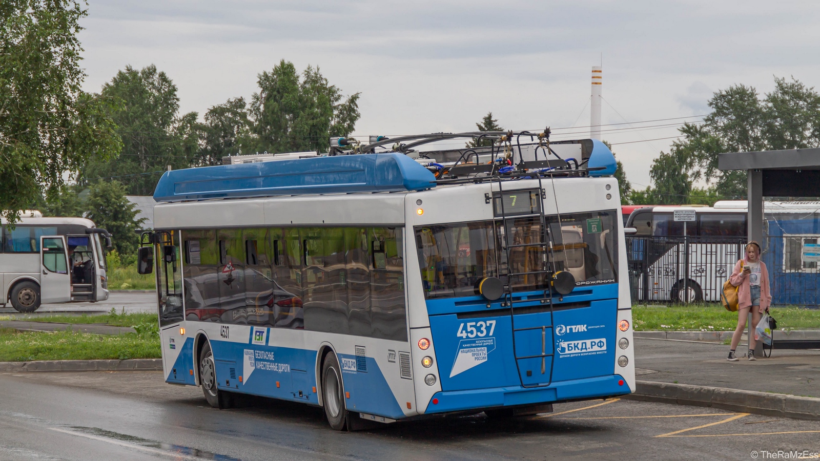 Новосибирск, УТТЗ-6241.01 «Горожанин» № 4537