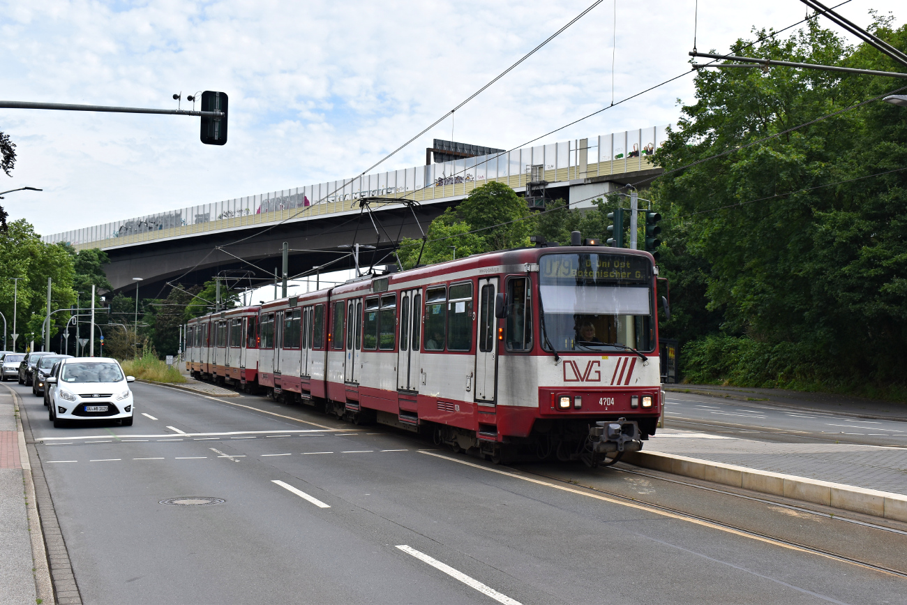 Duisburg, Duewag B80C Nr. 4704