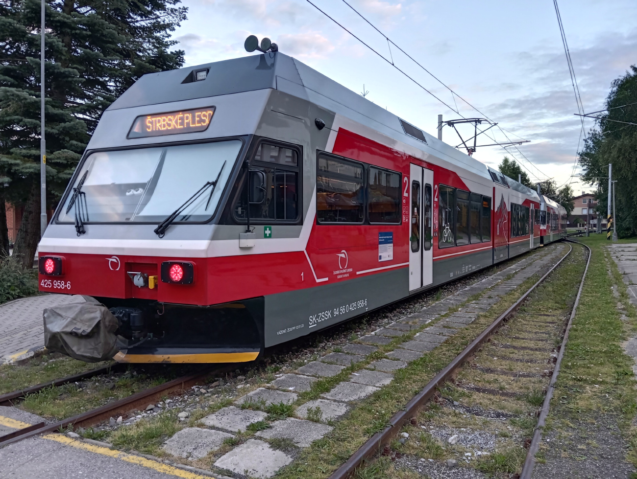 High Tatras, Stadler GTW 2/6 Br. 425.958-6