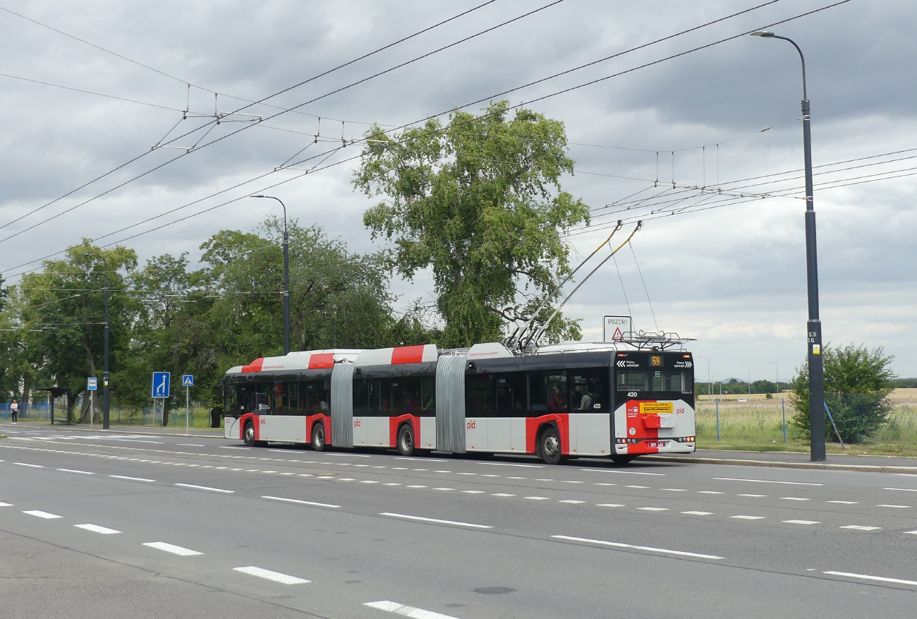 Прага, Škoda-Solaris 24m (Škoda 38Tr) № 420