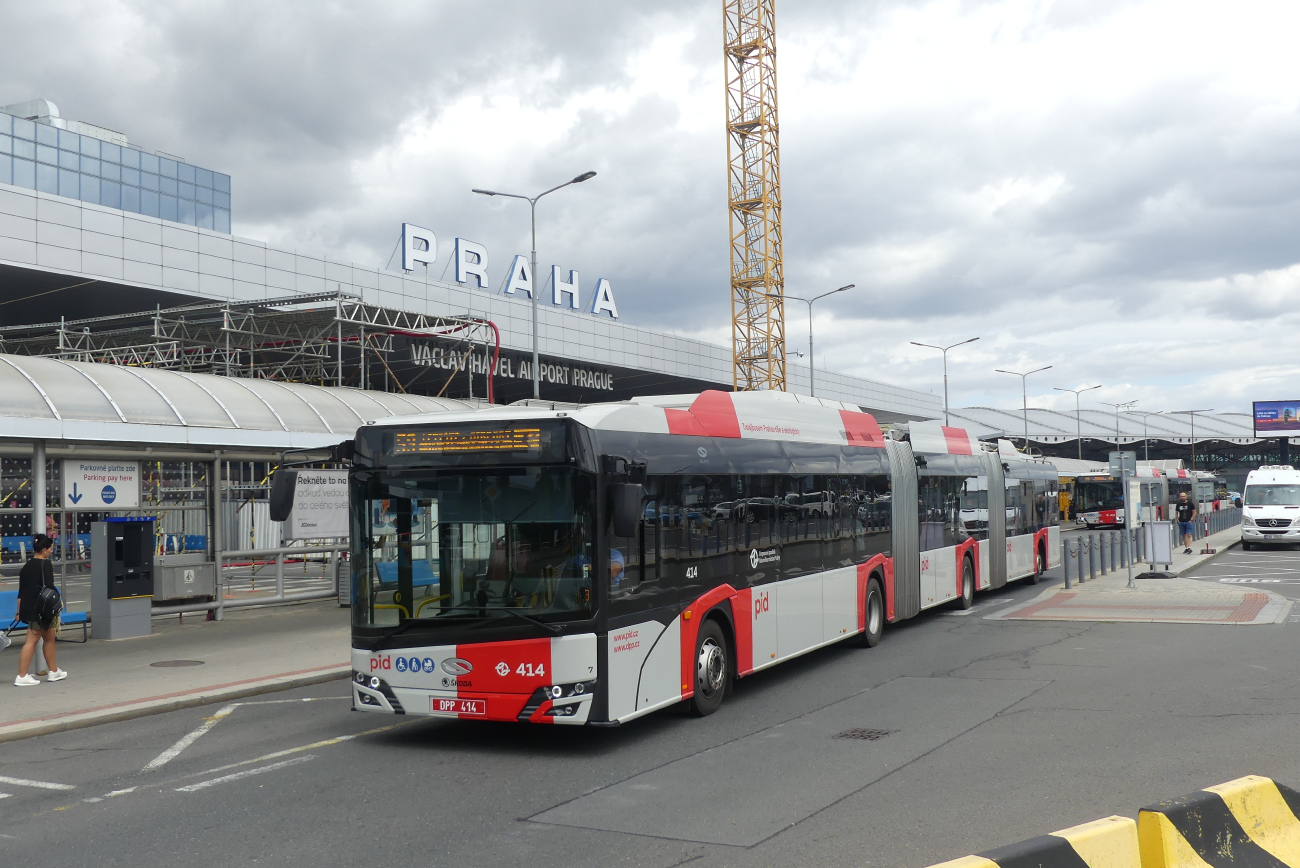 Прага, Škoda-Solaris 24m (Škoda 38Tr) № 414