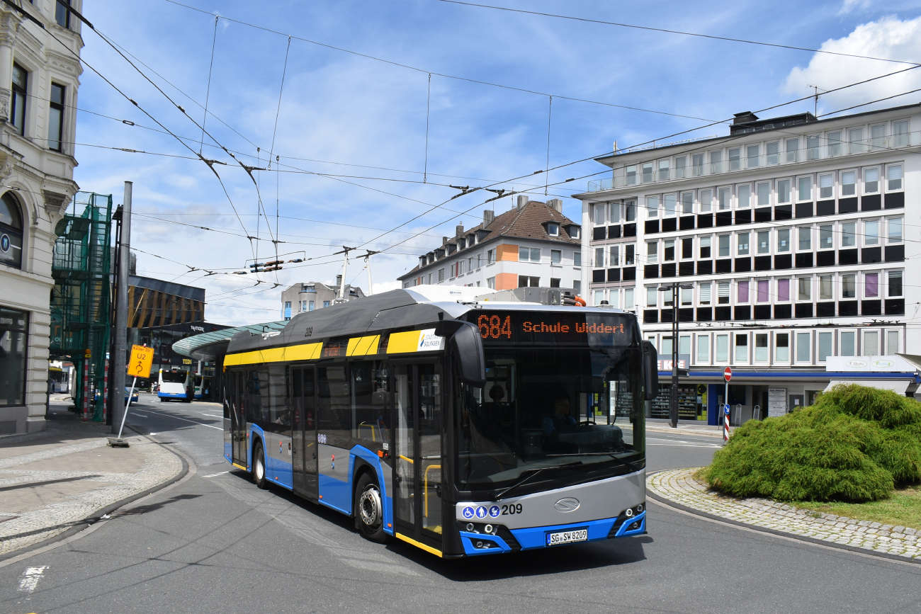 Золинген, Solaris Trollino IV 12 Kiepe № 209