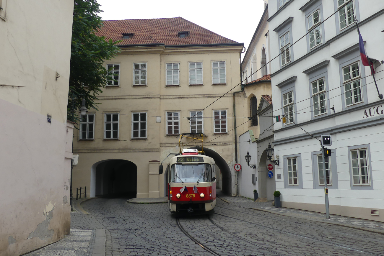 Прага, Tatra T3R.P № 8578