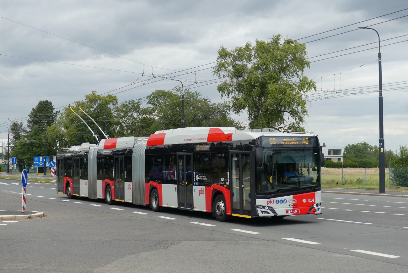 Прага, Škoda-Solaris 24m (Škoda 38Tr) № 414