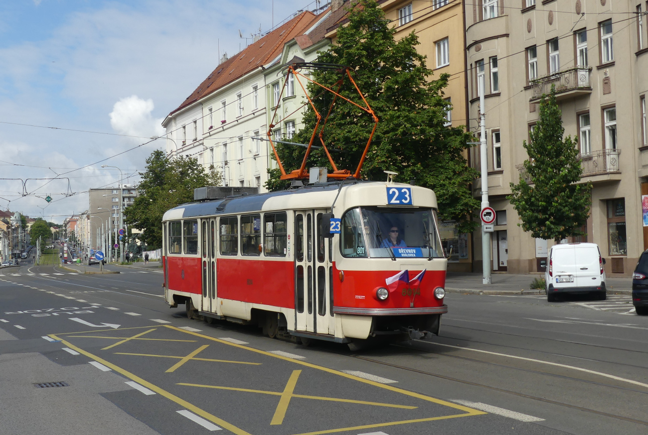 Прага, Tatra T3M № 8014