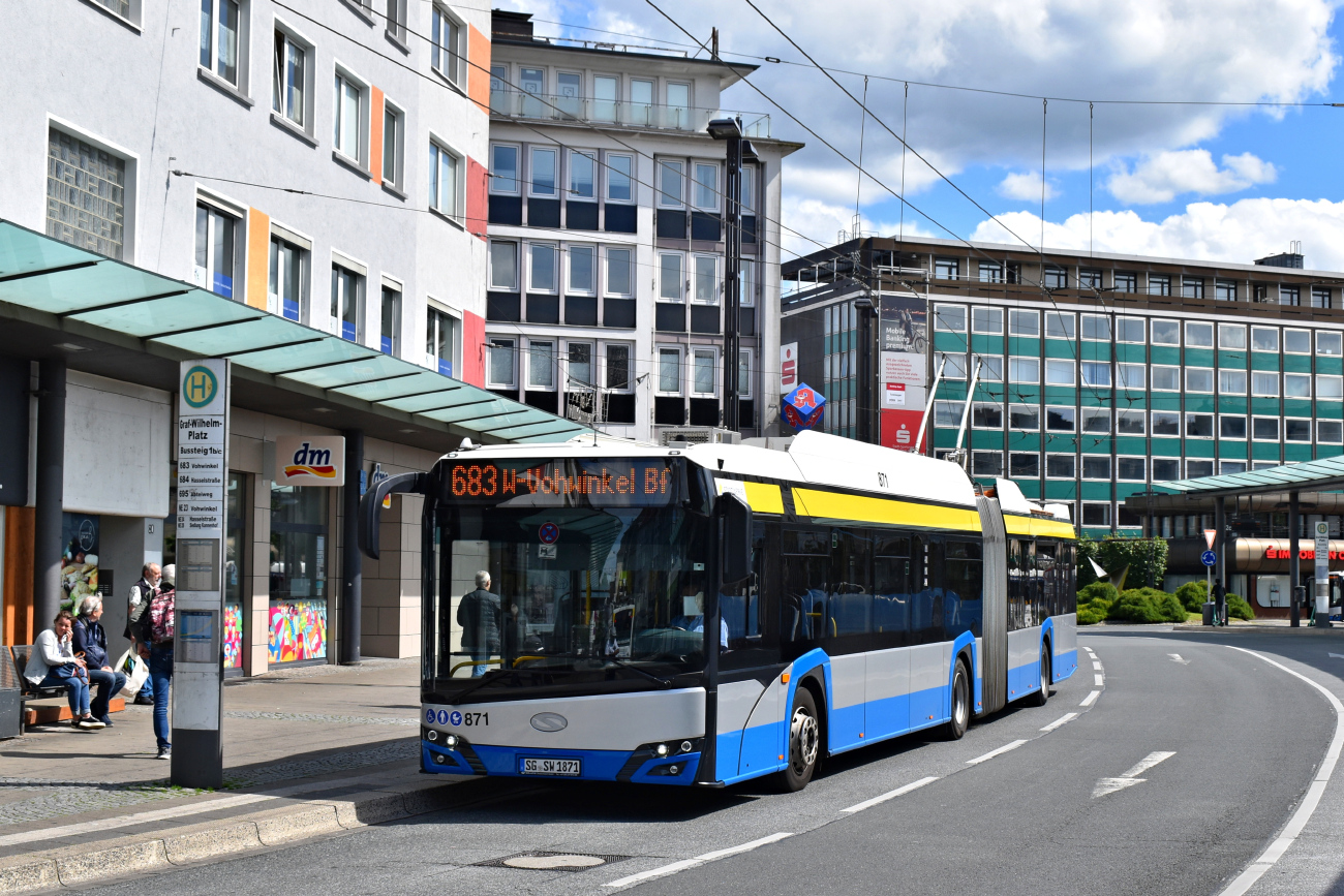 Золинген, Solaris Trollino IV 18 Kiepe № 871