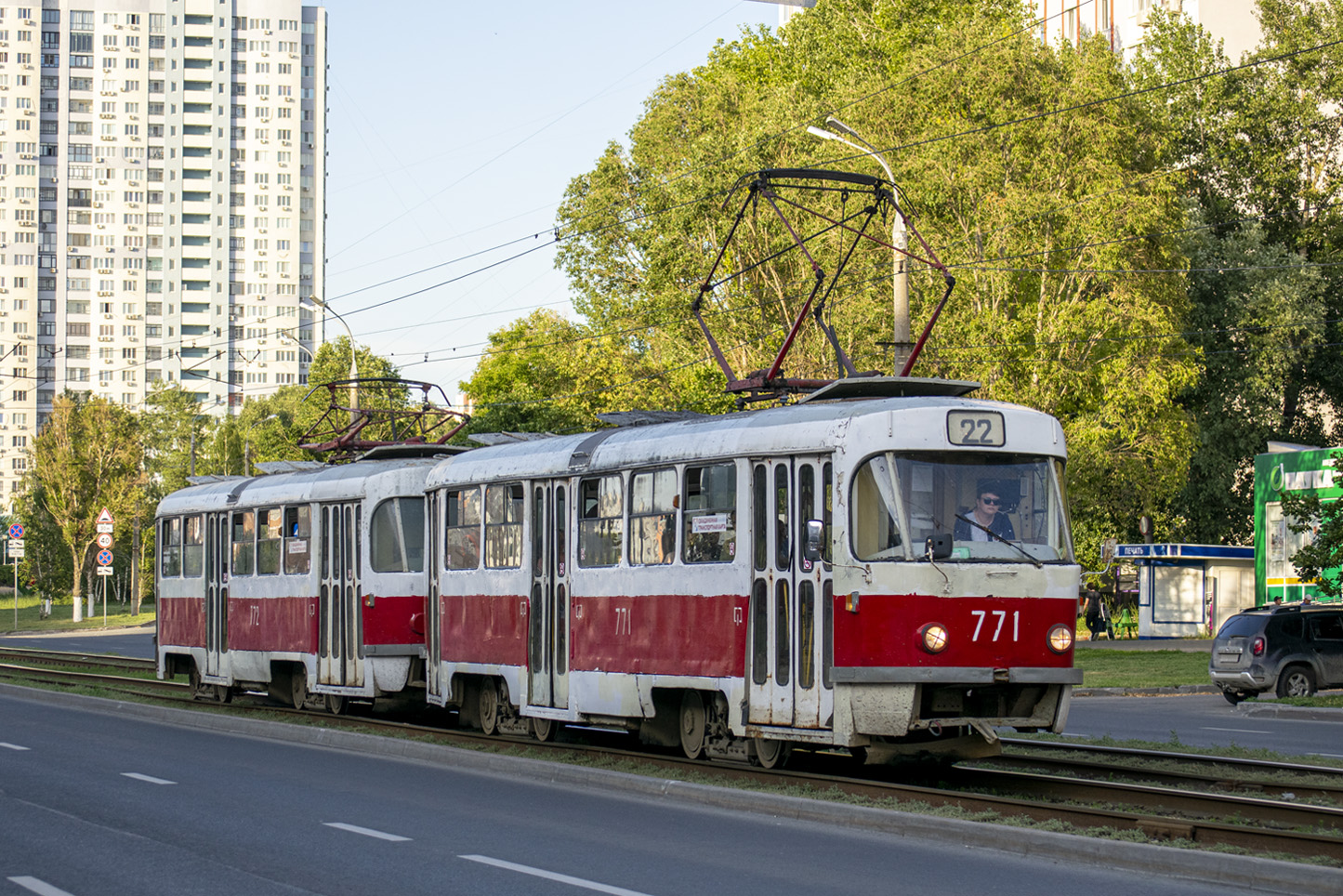 Самара, Tatra T3SU № 771