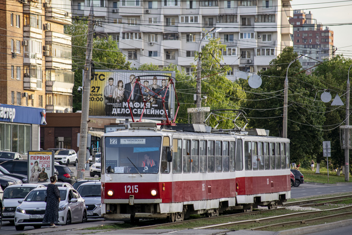 Самара, Tatra T6B5SU № 1215